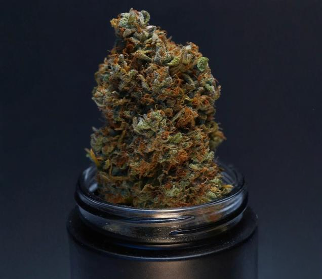 Afghan Kush Jar Shot Oversized Nug